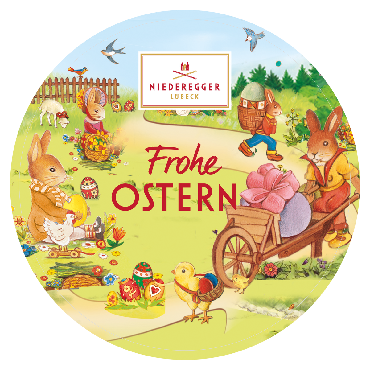 Marzipan Torte »Frohe Ostern-1« 