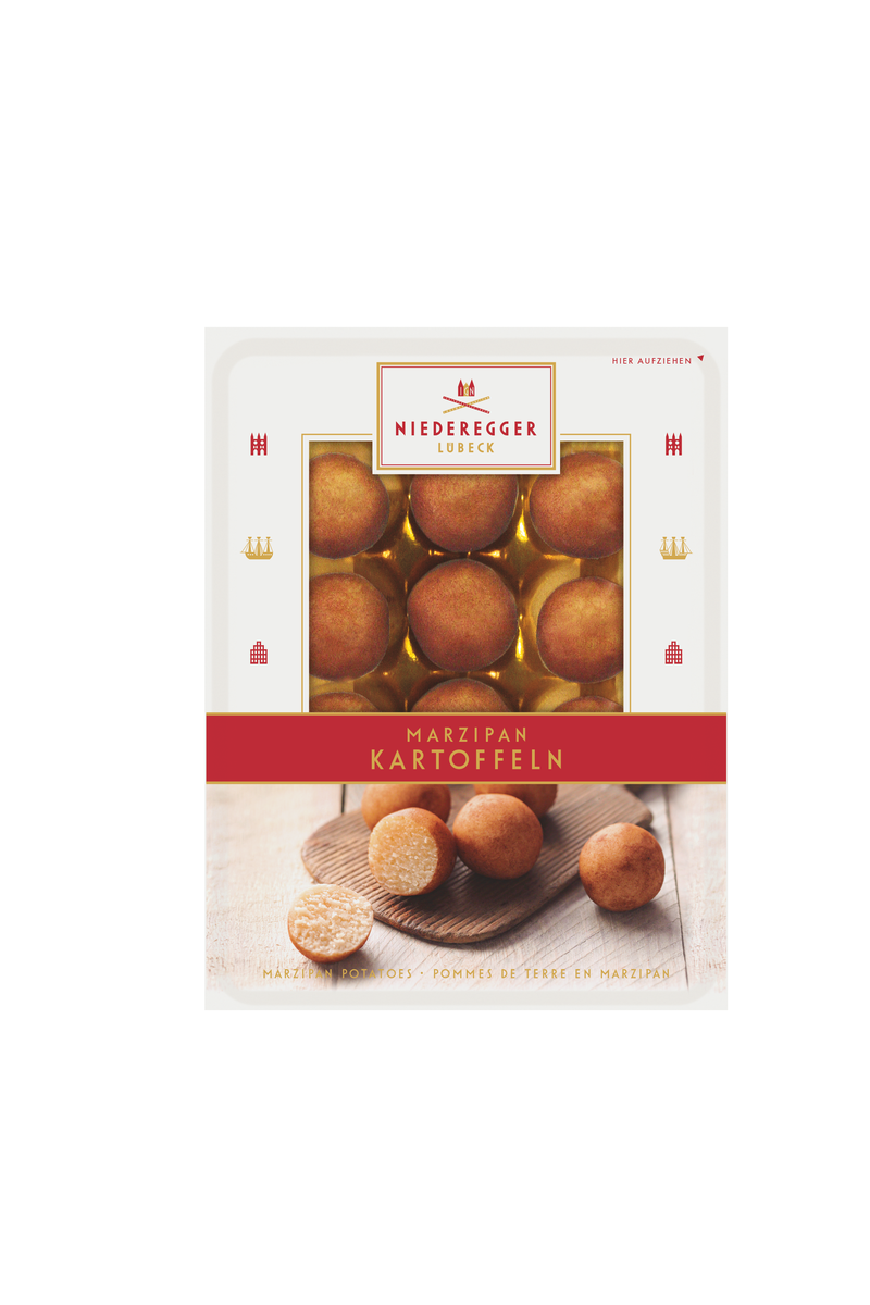 Marzipan Kartoffeln, 100 g – süße Marzipanstücke in kompakter Form zum Teilen ideal