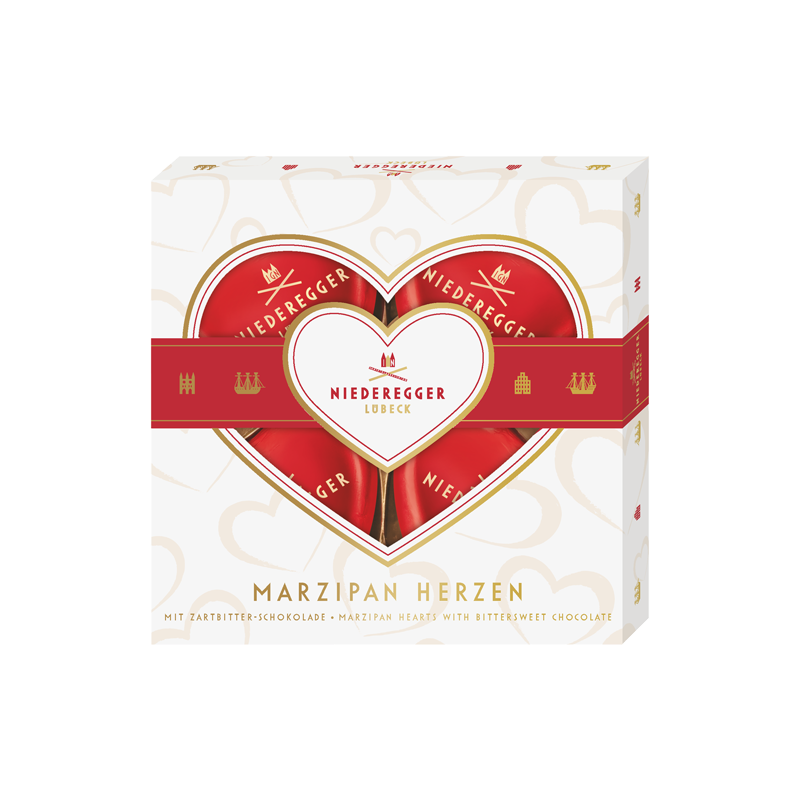 Marzipan Herzen