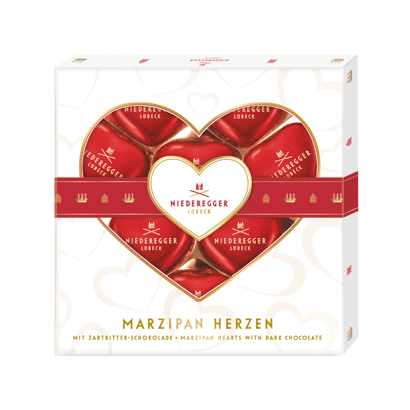 Marzipan Herzen