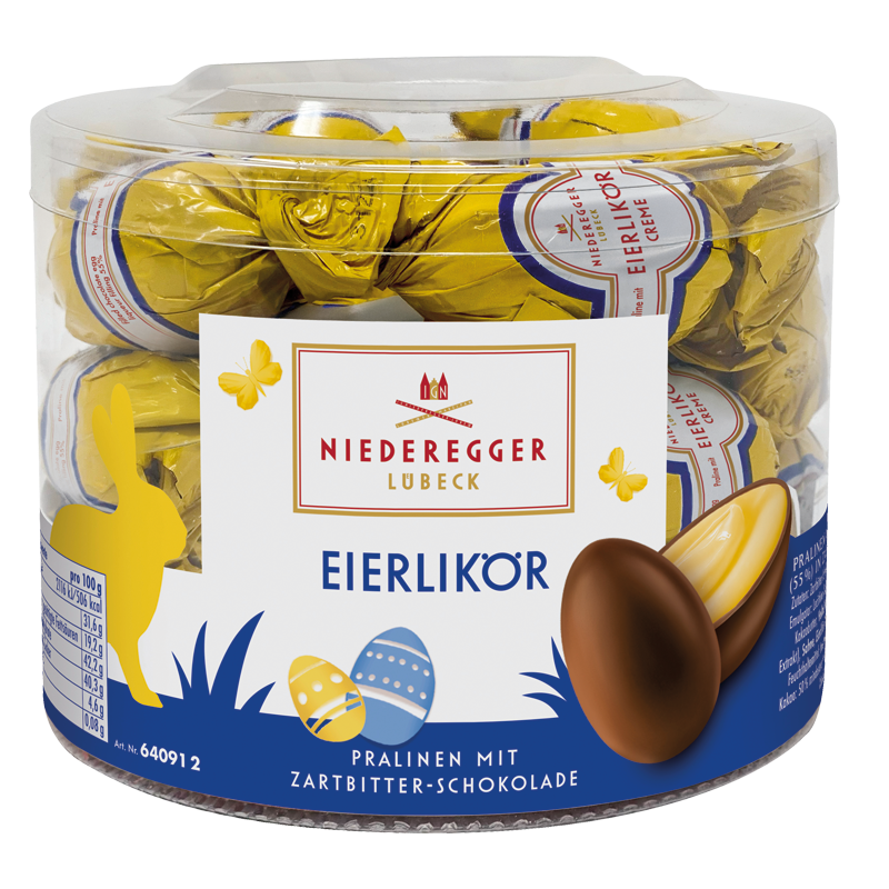 Eierlikör Eier, 32 Stück im Köcher