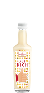 Marzipan Liqueur Mini-Motto-Fläschchen "Like"