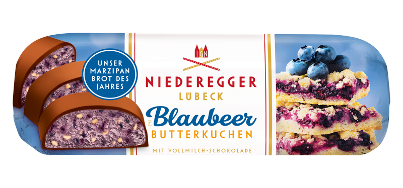 Marzipan Brot »Blaubeer-Butterkuchen« 