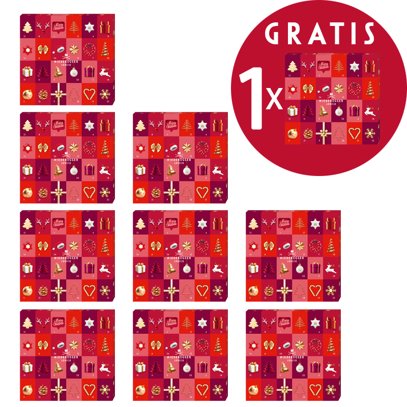 Mini Adventskalender Glamour-Bundle