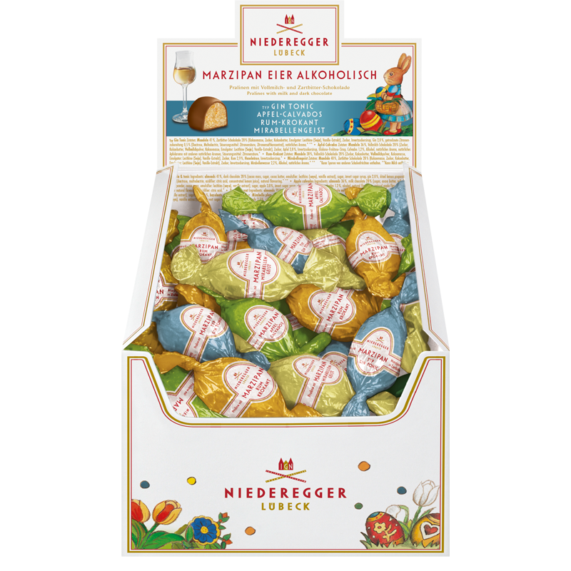 Marzipan Ei alkoholische Variationen