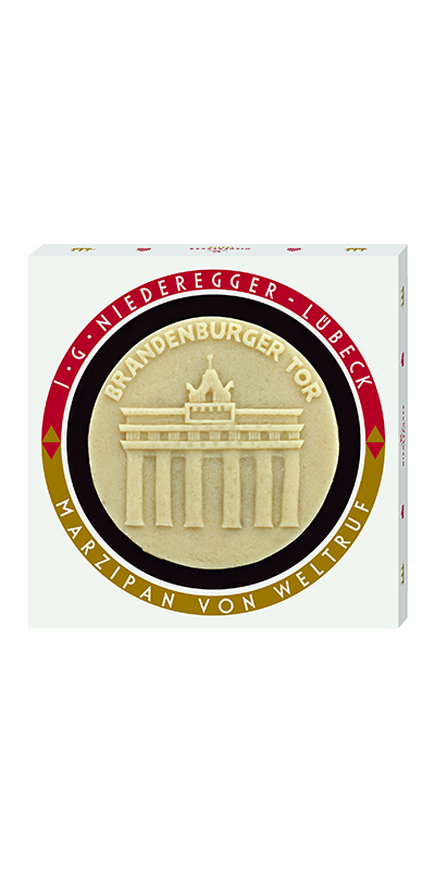 Marzipan Sondertorte Städtemotiv Brandenburger Tor