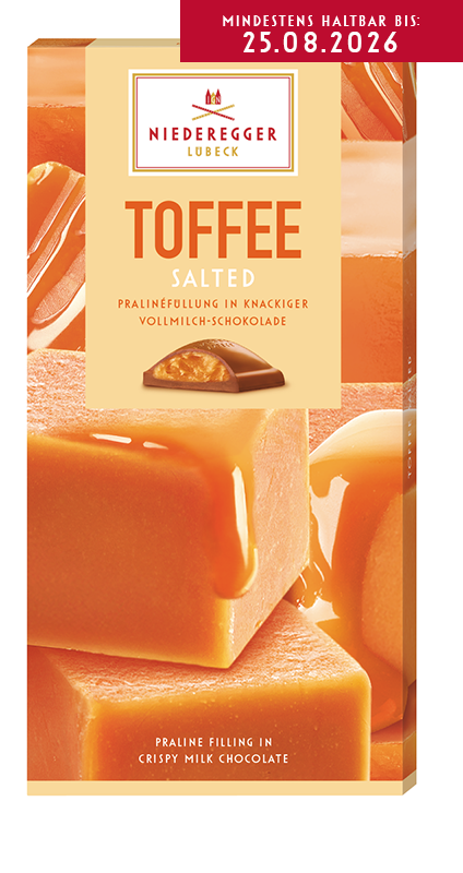 Pralinen Tafel »Toffee Salted«