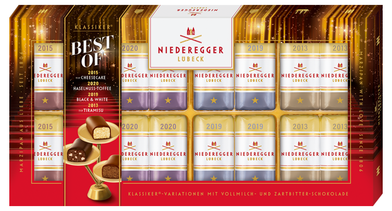 Marzipan Klassiker®  BEST OF 4-fach sortiert 200 g